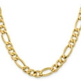 thumbnail image 2 of Primal Gold 14 Karat Yellow Gold 8.5mm Semi-solid Figaro Chain, 2 of 4