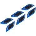 thumbnail image 2 of 6 pegatinas de rayas reflectantes fuertes para guardabarros de coche, capó, parachoques, visibilidad nocturna, calcomanía reflectante, pegatinas de advertencia de seguridad, grado de fibra d, 2 of 5
