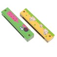 thumbnail image 5 of 2pcs Wood Harmonica Instruments Beginner Harmonica Children Harmonica 16 Holes Harmonica, 5 of 5