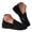 Black, variant on Women Knitted Mesh Slip on Walking Shoes Comfortable Breathable Lightweight Nurse Sneakers Orthopedic Flat Loafers (8.5,Khaki)