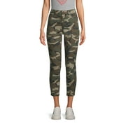 EV1 from Ellen DeGeneres Preston High Rise Skinny Ankle Camo Jean Women's