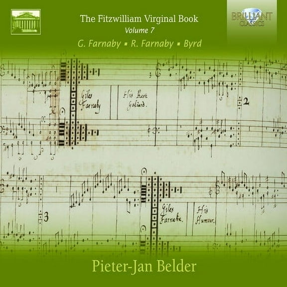 Pieter-Jan Belder - Fitzwilliam Virginal Book 7 - Music & Performance - CD