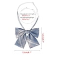 thumbnail image 2 of INSPIRE CHIC Women's Cute Plaid Elastic Strap Pre-tied Bow Ties, 2 of 6