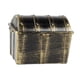 thumbnail image 1 of Cofre del tesoro pirata para niños, caja de almacenamiento para juegos y actividades de niños y niñas bronce, 1 of 9
