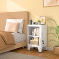 thumbnail image 3 of Armario de almacenamiento Pozdeg Metal Locker 24.5H con cerradura blanca, 3 of 8