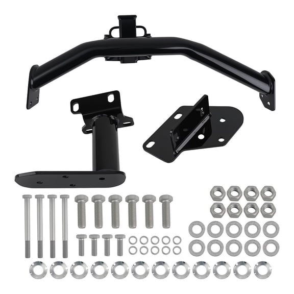 2" Rear Hitch Receiver for Hyundai Palisade & Kia Telluride 2020-2025, Class 3, 5000lb GTW, Carbon Steel, Powder Coat Finish, SKU:67004853