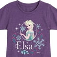 thumbnail image 3 of Frozen - Winter - Elsa & Snowflakes - Toddler & Youth Girls Short Sleeve Graphic T-Shirt, 3 of 5