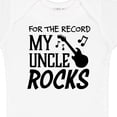 thumbnail image 4 of Inktastic For the Record, My Uncle Rocks Boys or Girls Baby Bodysuit, 4 of 5