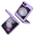 thumbnail image 4 of Designed for Samsung Galaxy Z Flip 7 Case, Support Wireless Charging Hard PC Slim Shockproof Drop Protective Skin Friendly Thin Fit Phone Case for Samsung Galaxy Z Flip 7, Purple, 4 of 6