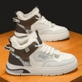 thumbnail image 5 of Winter New Thickened Fleece-Lined Low-Top Sneakers with Thick Soles, Height Increasing, Men's Shoes, 5 of 5