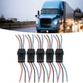 thumbnail image 4 of Filfeel Automotive Wire Connector,5Pcs Way Car Electrical Connector Waterproof Antiflaming Resilient Antioxidant Automotive Wire Connector,Wire Connections, 4 of 8