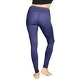 thumbnail image 3 of Stretch Is Comfort Women's Foldover Full Length Cotton Legging | Adult Small- 3x, 3 of 6