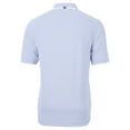 thumbnail image 3 of Men's Cutter & Buck Purple Las Vegas Raiders Virtue Eco Pique Stripe Recycled Polo, 3 of 3