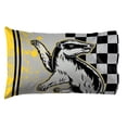thumbnail image 2 of Harry Potter Hufflepuff Reversible Pillowcase 1 Count, 2 of 3