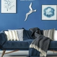 thumbnail image 3 of WHW Americana Flying Sea Gull Wall Sculpture, Handcrafted, Fine Silver Aluminum, 14 1/8 inches, 3 of 7
