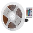 thumbnail image 2 of Bande Lumineuse LED 5m 60 Led/m RGB2835SMD Sangle Lumineuse LED Douce Alimentation DC12V Prise EU 100‐240v, 2 of 8