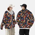 thumbnail image 4 of Lsque Orchids Flowers UPF 50+ Lightweight Sun Protection Men's Women's Long Sleeve Shirt, Hoodie Performance -, 4 of 9