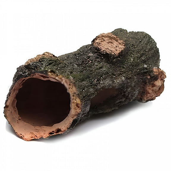 BPPEG 1Pc/2Pcs/3Pcs Aquarium Wood Hollow Tree Trunk Decorations Fish Tank Driftwood Hideout Cave Ornament for Fish Tank Terrarium
