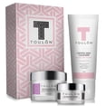 thumbnail image 1 of TOULON Set de regalo para el cuidado de la piel para mujeres: Conjuntos de belleza antienvejecimiento para regalos de mujer Kit para el día de la madre presente; Gentle Milk Face Cleanser Crema de día, 1 of 5