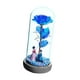 thumbnail image 4 of Adorno de escritorio con rosa iluminada en una cúpula de cristal para cumpleaños, San Valentín, aniversario Azul, 4 of 9