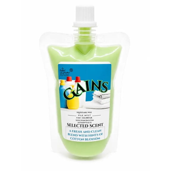 Gain Squeezable Wax Melt Long Lasting Fragrance Wax (4Ounces)