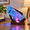 Dragon-Small, variant on Octopus Small Handmade Epoxy Wood LED Night Light, USB Desktop Decor