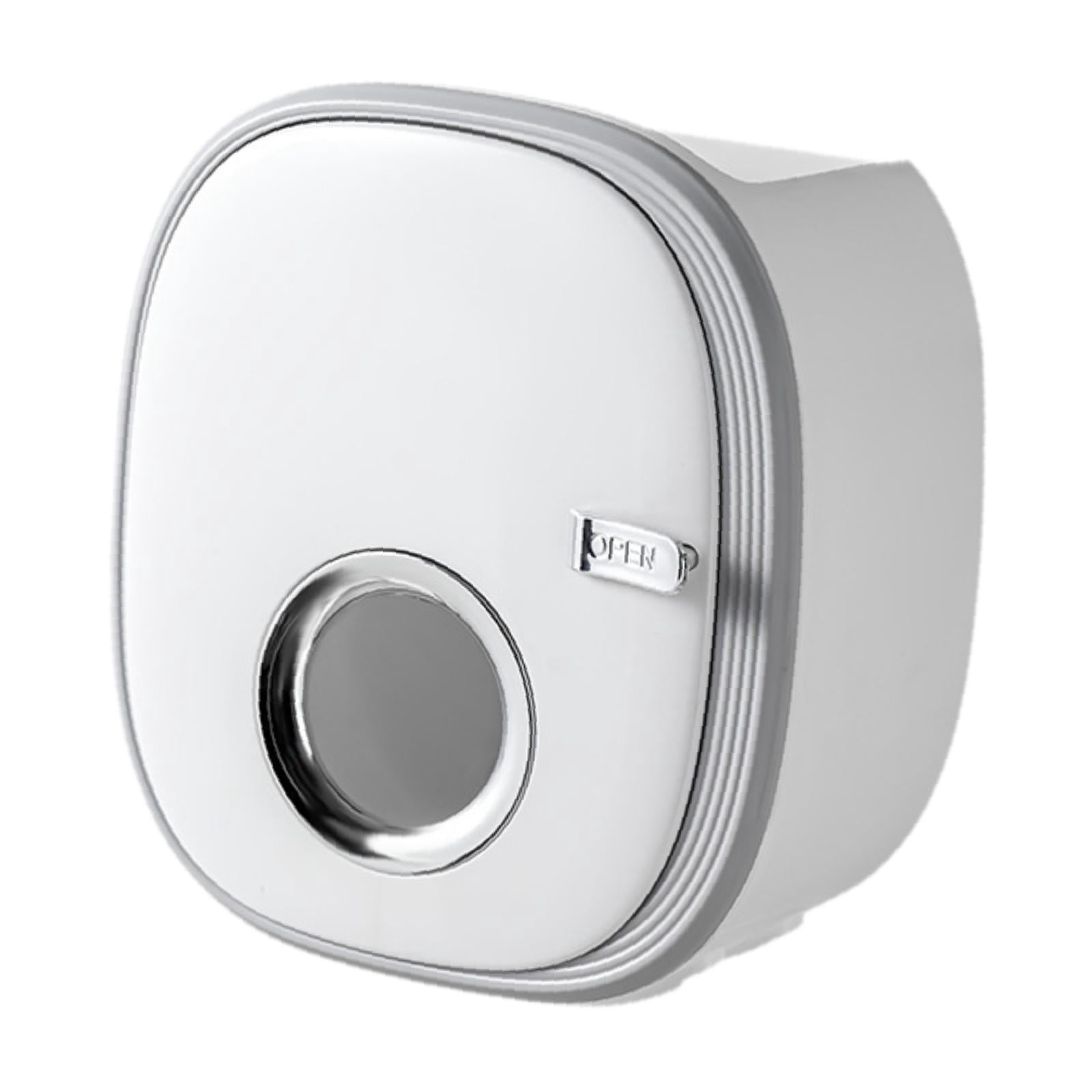 Fiocias Toilet Tissue Paper Holder Wall Mount Waterproof Large Modern Double Layer Phone A