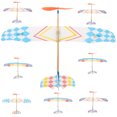 thumbnail image 1 of 8Pcs Flying Glider Airplane Toy With Rubber Band Glider For Educational And Fun Use, 1 of 8