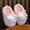 Pink KT, variant on Cinnamoroll KT My Melody Cartoon Cotton Slippers Cute Closed-toe Warm Fluffy Slippers for Indoor Use in Autumn and Winter Size24 Up To 41