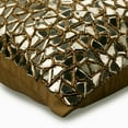 thumbnail image 5 of Pillow Covers, Gold 22"x22" (55x55 cm) Cushion Cover, Silk Sequins & Beaded Throw Pillow Cover&nbsp;For Sofa, Abstract Pattern Modern Style - Shimmering Gold, 5 of 9