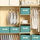 thumbnail image 1 of Wardrobe Clothes Organizer Set - Includes Folded Clothes Organizer And Drawer Organizer For Easy Storage And Organization Of Clothes, Underwear, And Socks, 1 of 8