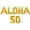Gold, variant on Letter Balloons - ALOHA 50 16" Inch Alphabet Letters Foil Mylar Balloon 50th Birthday Party Banner (Gold)