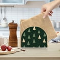 thumbnail image 2 of Yayeee Napkin Holder for Table Kitchen Paper Tissue Organization, Beige Christmas Trees, 2 of 8