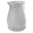 thumbnail image 1 of Good Ideas Rain Wizard Plastic Resin Urn, 65 Gallon Rain Barrel, Light Granite, 1 of 4