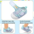 thumbnail image 4 of JOINFREE Baby Boys Girls First Walking Shoes Infant Sneakers Crib Shoes Breathable Lightweight, 4 of 6