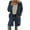 Navy, variant on gakvbuo Long Cardigan Sweaters For Women Women'S Casual Plush Solid Color Button Pocket Jacket Top