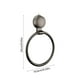thumbnail image 3 of Toallero con ventosa de aleación de aluminio | Anillo de toalla montado en la pared sin taladro | Soporte para lavabo de baño inoxidable | Fuerte succión de ABS | Fácil de instalar y quitar | Gris o, 3 of 6