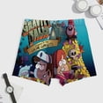 thumbnail image 3 of Gravity Falls Mens Boxer Briefs Active Stretch Breathable Underwear, Comfortable Gym Boxer Briefs, 3 of 7