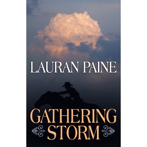 Pre-Owned Center Point Western Complete (Large Print): Gathering Storm : A Western Duo (Hardcover)
