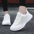 thumbnail image 2 of NOKIO Sneakers for Women Running Shoes Slip On Casual Walking Shoes Non Slip Comfortable Fashion Tennis Shoes Mesh Lightweight Sneaker for Work Lace Up Mesh Breathable Sport Shoes, 2 of 7