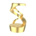 thumbnail image 4 of Bola levitante de juguete cinético para mantener la concentración, adorno, para regalo de cumpleaños, flotador de escritorio de aleación de aluminio, oro, 4 of 8