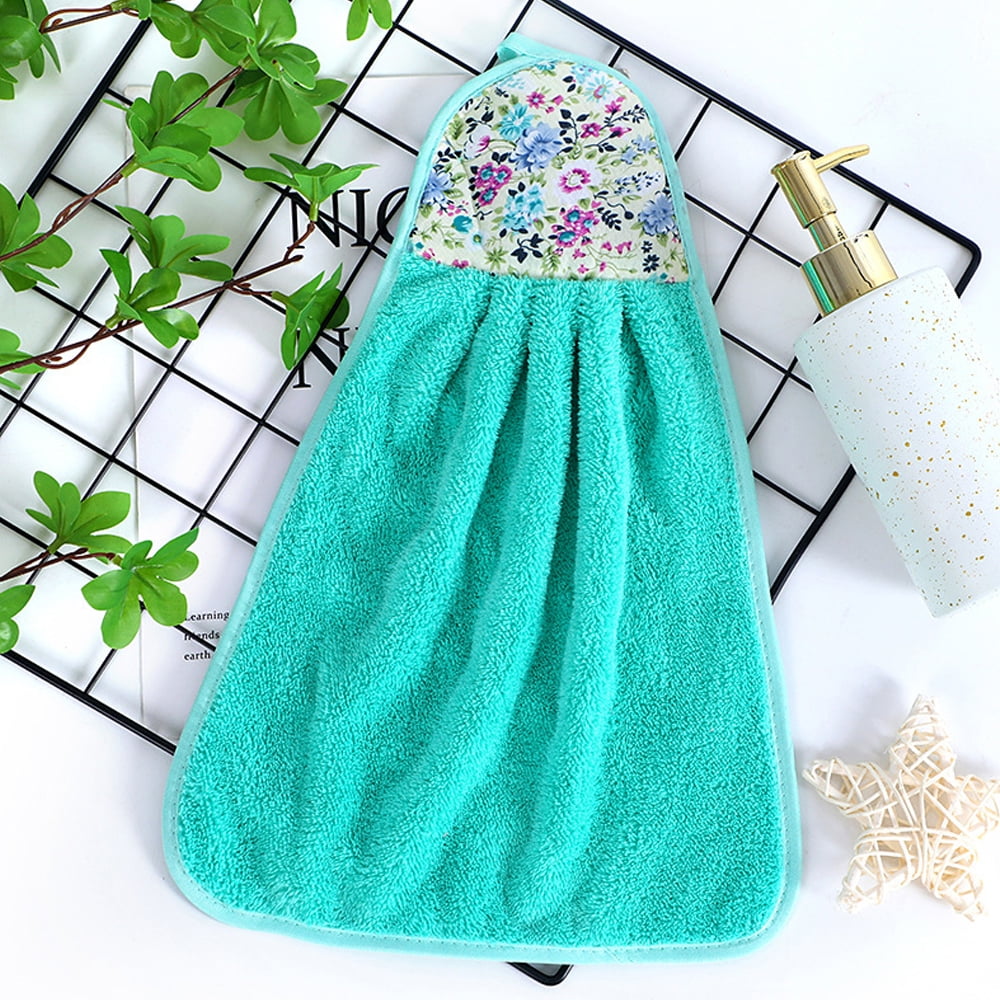 Velvet hand towel rural style hanging hand towel kitchen towel Walmart
