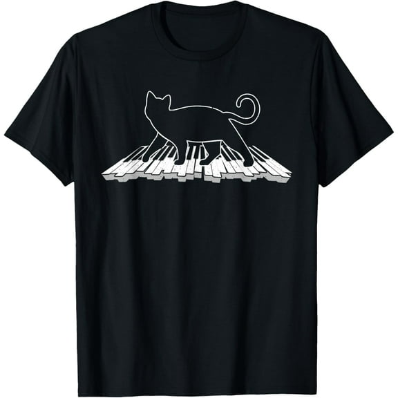 Cute Piano For Men Women Keyboard Instrument Piano Player T-Shirt