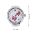 thumbnail image 4 of MasteelfCA Finger Ring Watch Butterflies Embellishment Creative Finger Ring Watch Gift, 4 of 9