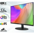 thumbnail image 5 of Sceptre Monitor IPS de 24 Pulgadas 1080p 75Hz con Altavoces Integrados HDMI VGA, E248W-FPT, Negro, 5 of 5