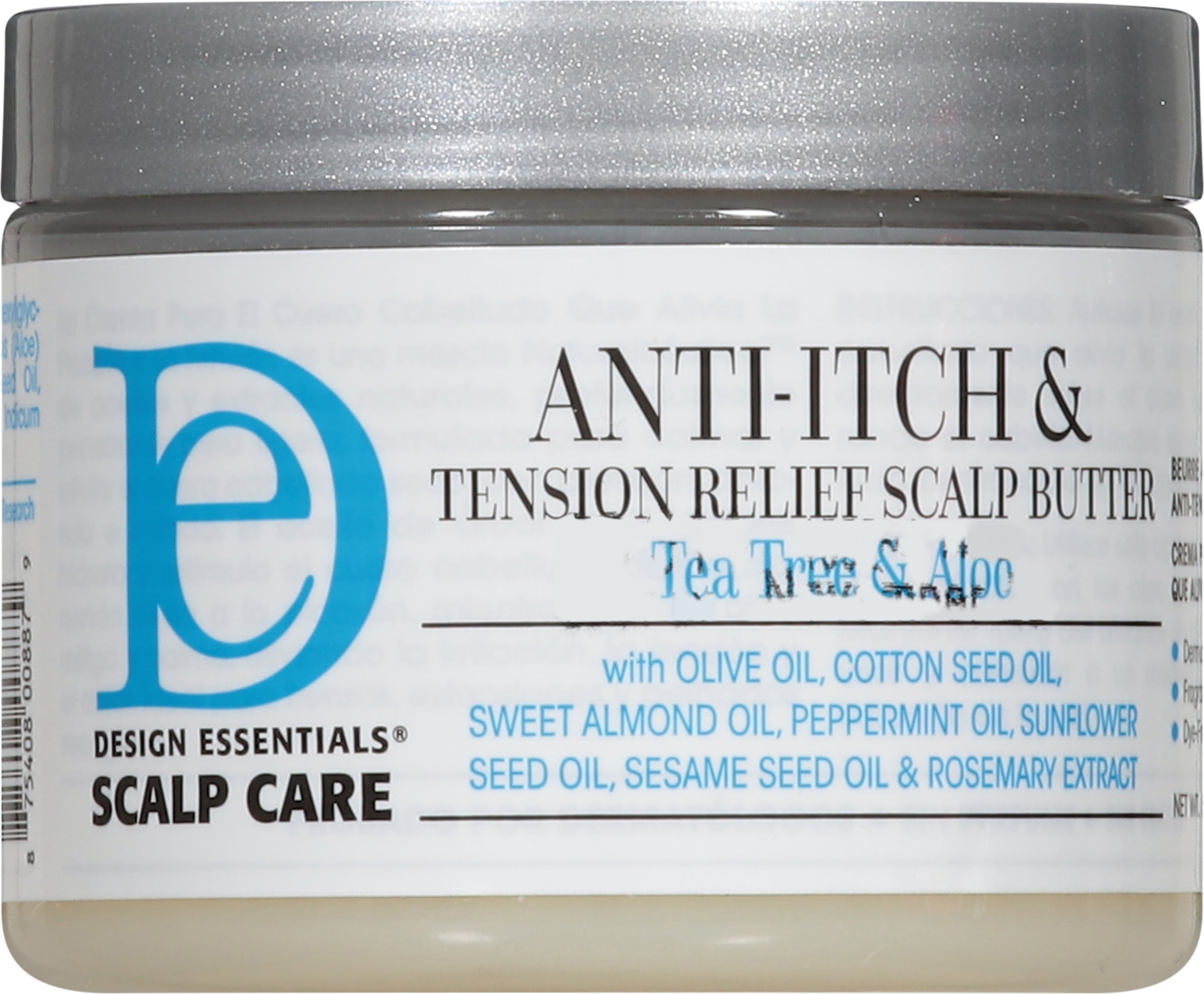 (2 pack) Design Essentials Scalp Butter 6 oz., Dry Hair Type, Moisturizing, Unisex