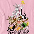 thumbnail image 3 of Looney Tunes Gang 2 Kids T Shirt (4) for Youth Toddler Boys and Girls, Pink, 3 of 5