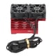 thumbnail image 4 of Disipador De Calor Para Motor De Coche RC, 28000 RPM 8,4 V 36 Mm Disipador De Calor De Refrigeración Del Ventilador Del Motor RC Con Ventiladores De Refrigeración Duales Cubierta, 4 of 7