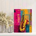 thumbnail image 2 of Jazz Saxophone Canvas Print, Perfect for Living Room, Office, Bar, Music Room, Cafe, 2 of 8