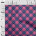 thumbnail image 1 of oneOone Cotton Silk Fabric Tartan Check Fabric Prints By Yard 42 Inch Wide, 1 of 4